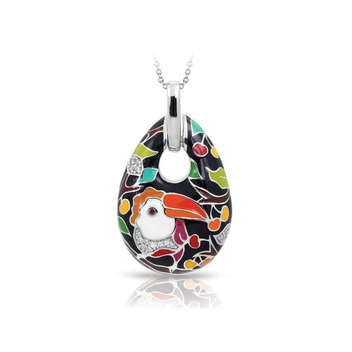 Belle Etoile Love Toucan Pendant - Black