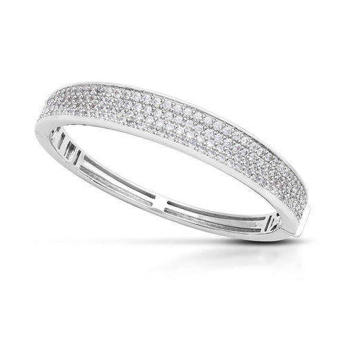 Belle Etoile Lucia Bangle - White