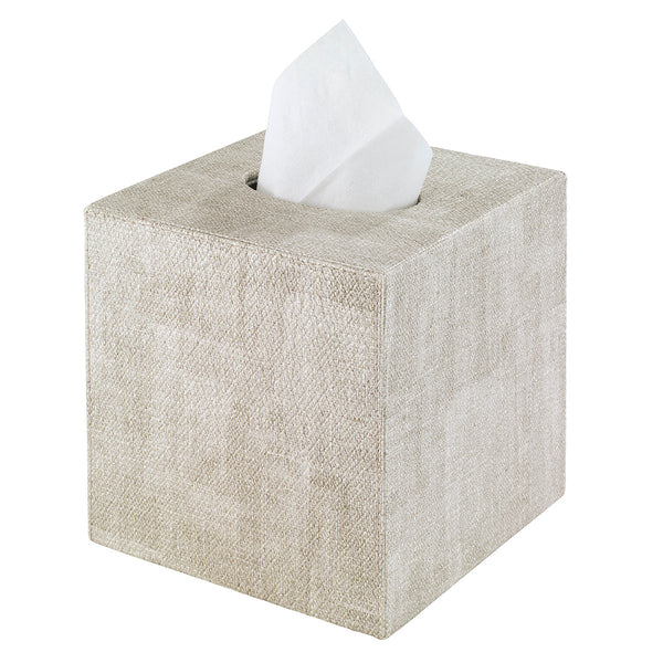 Load image into Gallery viewer, Bodrum Linens Luster Granite Tissue Box
