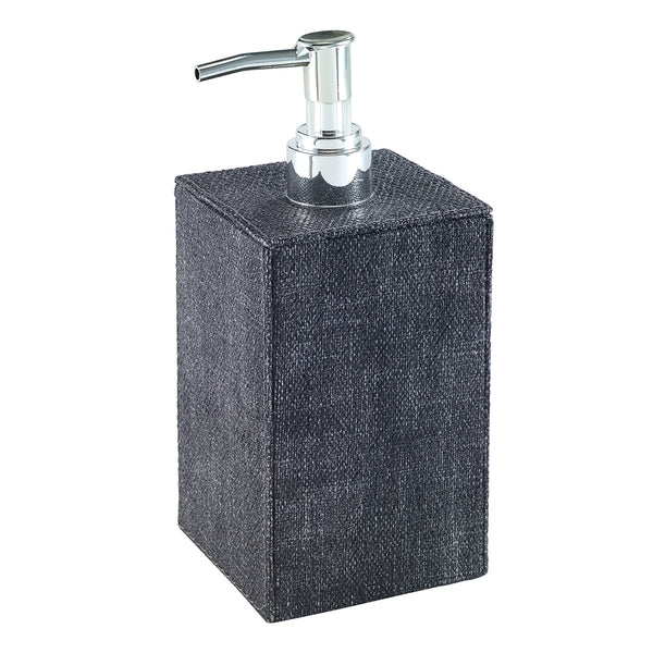 Load image into Gallery viewer, Bodrum Linens Luster Smoke Soap Dispenser

