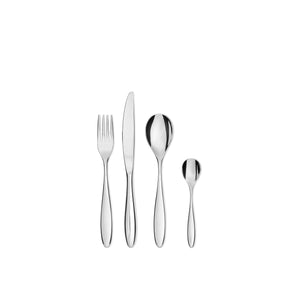 Alessi Mami Cutlery Set 24 Pieces Knife Hollow Handle
