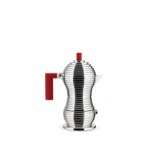 Load image into Gallery viewer, Alessi Pulcina Espresso Coffee Maker. Induction. 6 Cups
