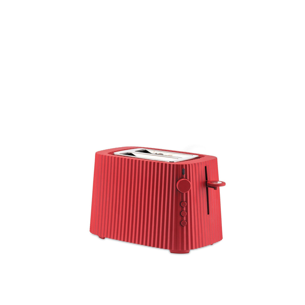 Alessi Plisse Toaster, USA Plug, Red