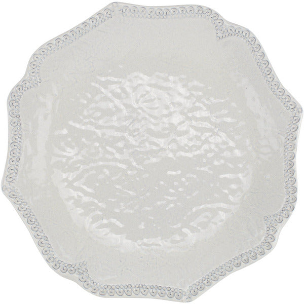 Load image into Gallery viewer, Arte Italica Merletto Antique Scalloped Salad Plate
