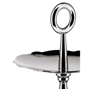 Alessi Dressed Three-Dish Stand Stainless Steel