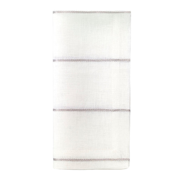 Load image into Gallery viewer, Bodrum Linens Metallic Thread - Linen Napkins - Set of 4
