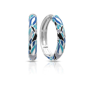 Belle Etoile Migration Earrings - Blue & Grey