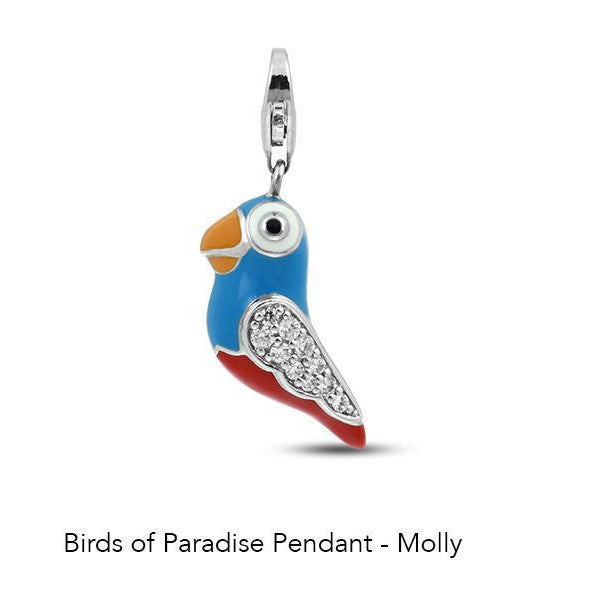 Belle Etoile Birds of Paradise Pendant - Birds of Paradise Molly Pendant
