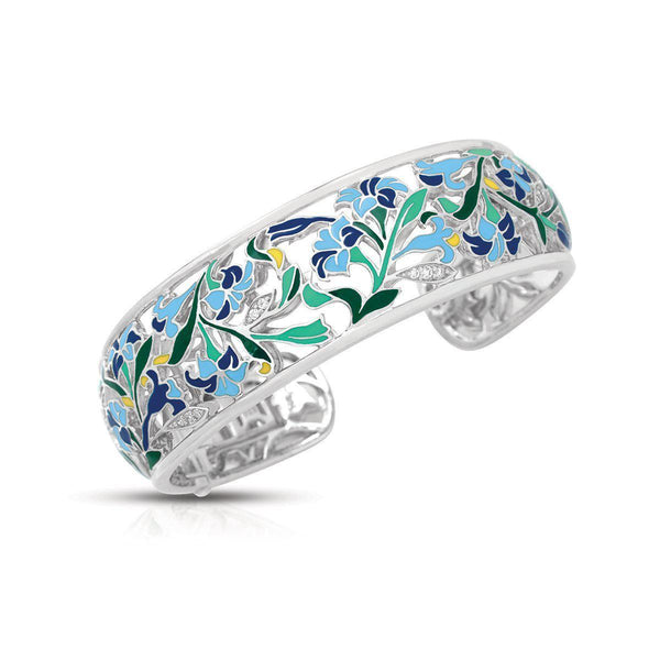 Load image into Gallery viewer, Belle Etoile Morning Glory Bangle - Blue
