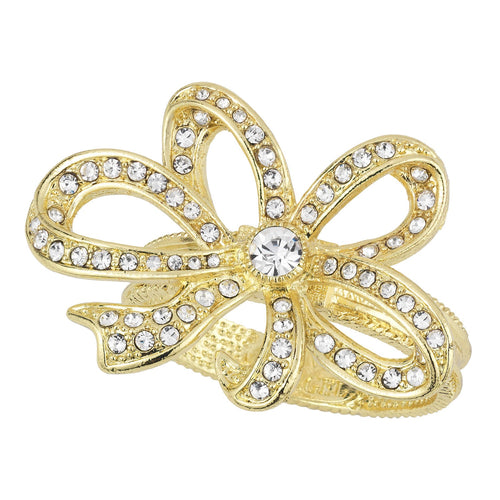 Olivia Riegel Gold Ribbon Napkin Ring (Set of 4)