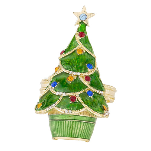 Olivia Riegel Christmas Tree Napkin Ring (Set of 4)