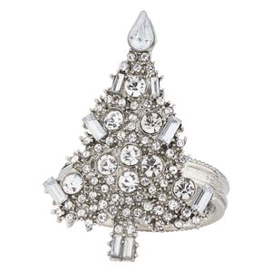 Olivia Riegel Crystal Tree Napkin Ring (Set of 4)