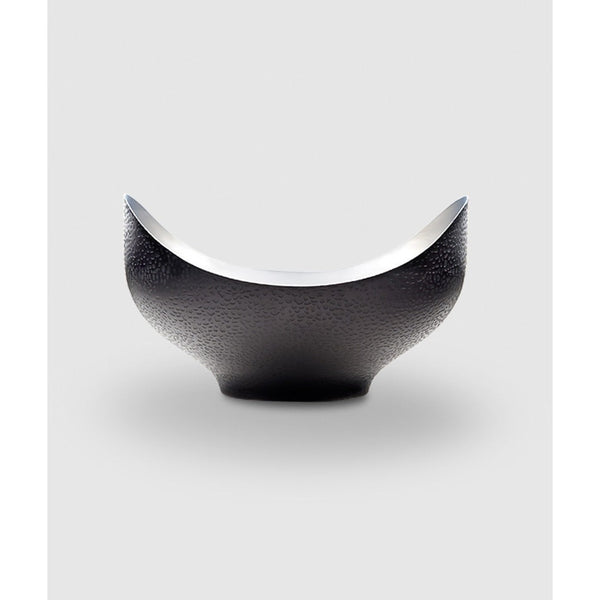 Load image into Gallery viewer, Mary Jurek Design Northstar Crescent Bowl with Black Nickel 8&quot;
