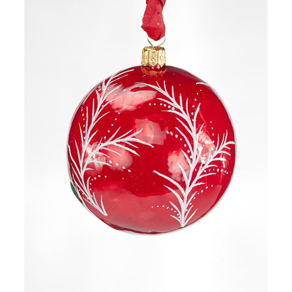 Load image into Gallery viewer, Vaillancourt Folk Art - Jingle Balls Glimmer Santa with Pineapple Ornament
