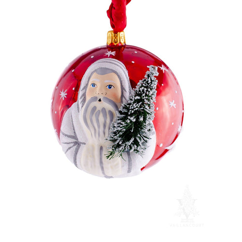 Vaillancourt Folk Art - Jingle Balls™ Frosty Father Christmas Ornament