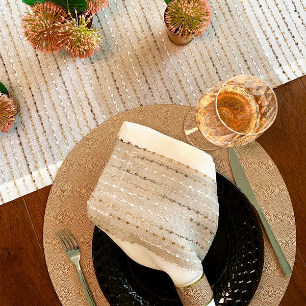 Load image into Gallery viewer, Bodrum Linens Odyssey - 90&quot; Table Runner

