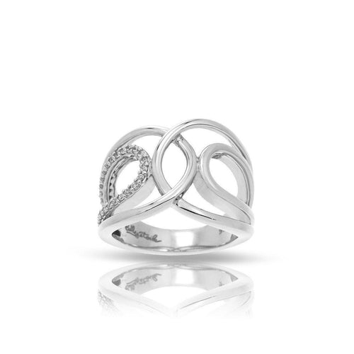Belle Etoile Onda Ring - Silver