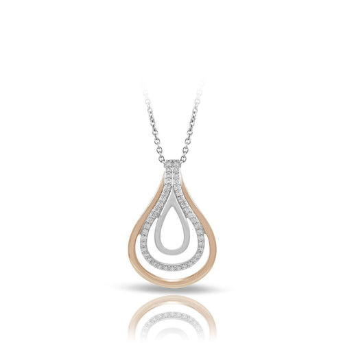 Belle Etoile Onda Pendant - Rose Gold