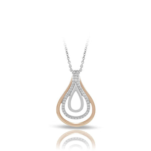 Belle Etoile Onda Pendant - Rose Gold