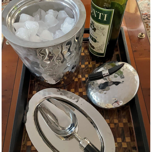 Load image into Gallery viewer, Mary Jurek Design Orion Ice Bucket with Horn
