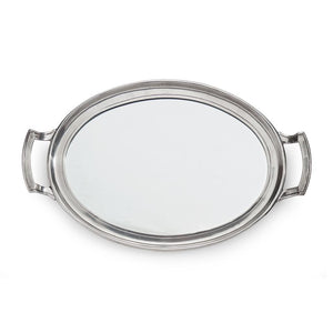 Arte Italica Roma Mirror Tray with Handles