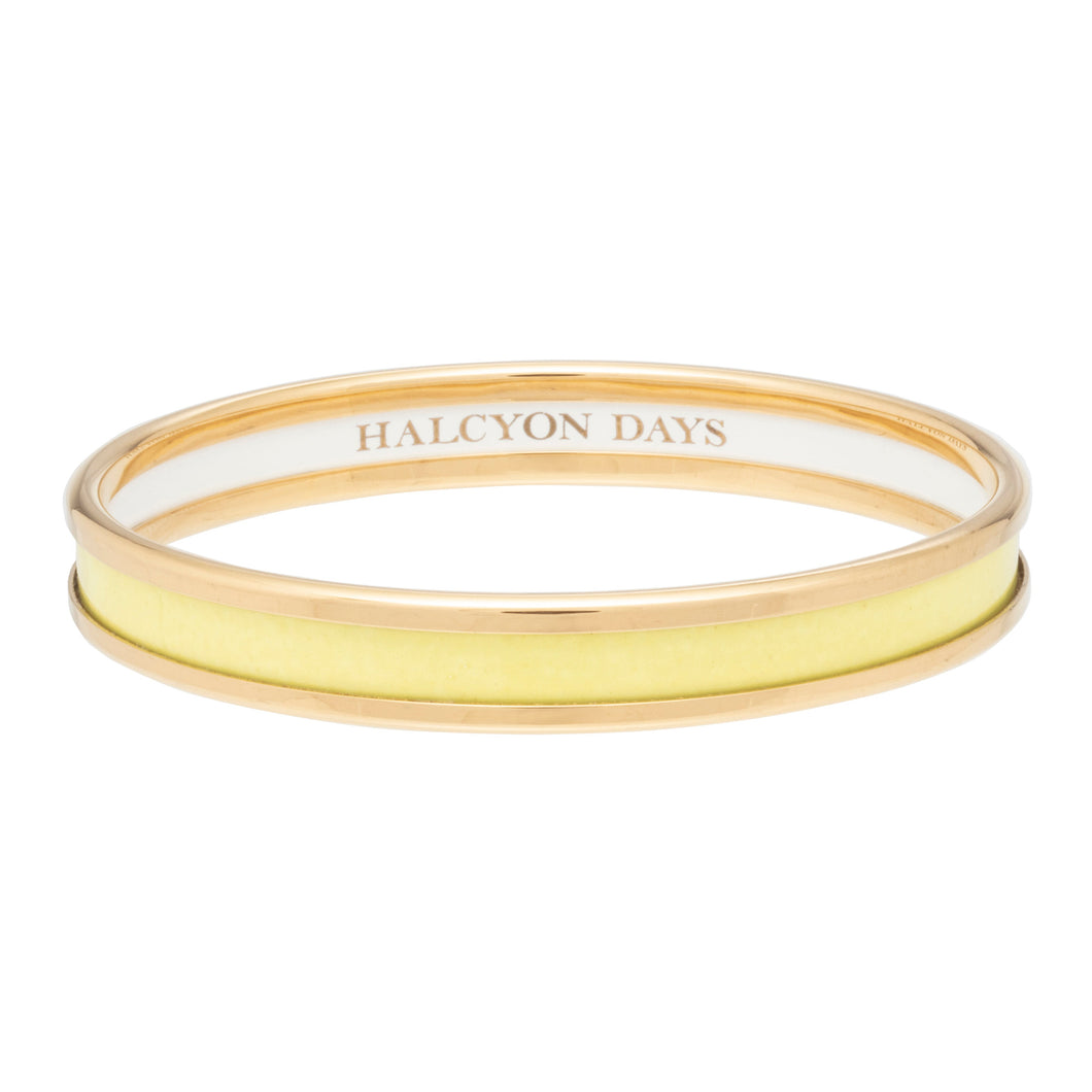 Halcyon Days 6mm Buttercup - Gold - Bangle