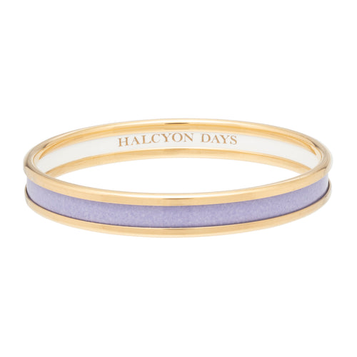 Halcyon Days - 6mm Lavender - Gold - Bangle