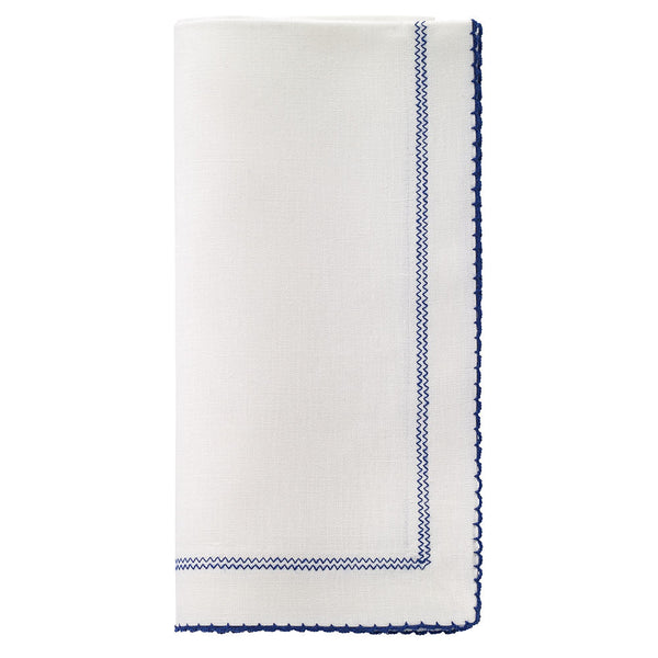 Load image into Gallery viewer, Bodrum Linens Picot - Linen Napkins - Set of 4

