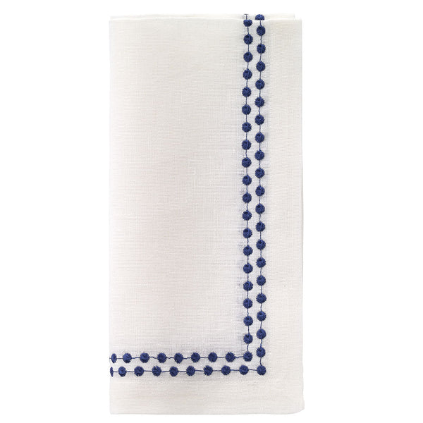 Load image into Gallery viewer, Bodrum Linens Pearls - Linen Napkins - Set of 4
