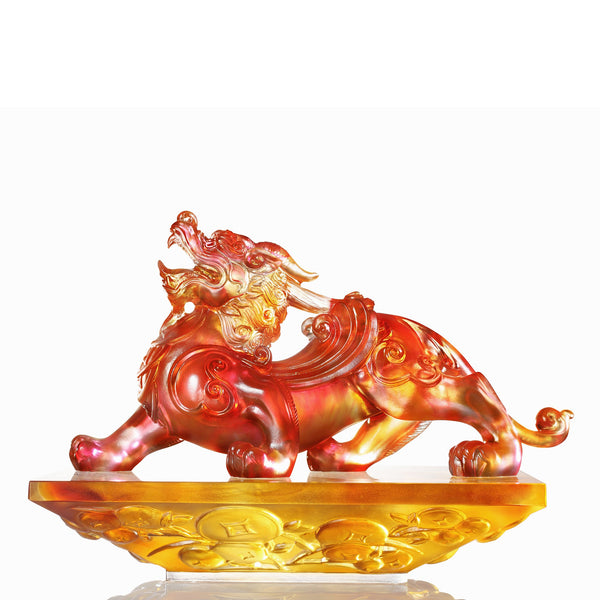 Load image into Gallery viewer, Liuli Omnipresent Fortune, Pi Xiu, Mythical Creature
