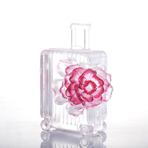 Liuli LIULI Crystal Flower Packed with Confidence