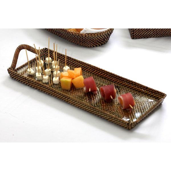 Load image into Gallery viewer, Calaisio Rectangular Serving Glass Tray - Small
