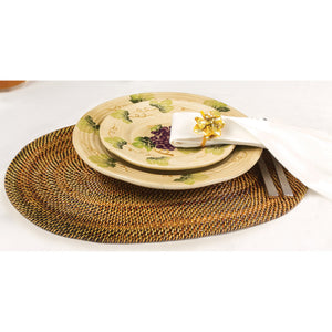 Calaisio Oval Placemat 18" x 13", Set of 4