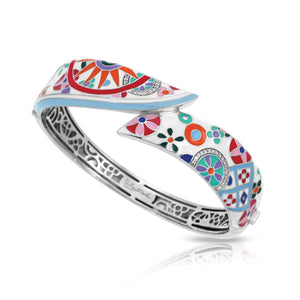 Belle Etoile Pashmina Bangle - White