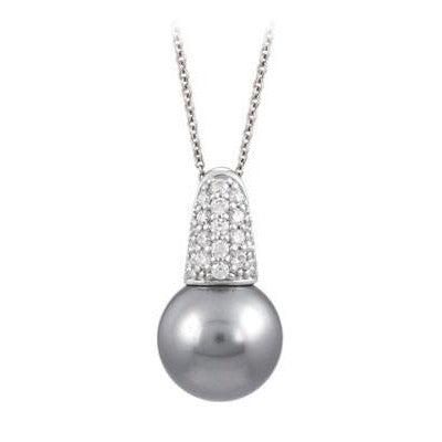 Belle Etoile Pearl Candy Pendant - Grey
