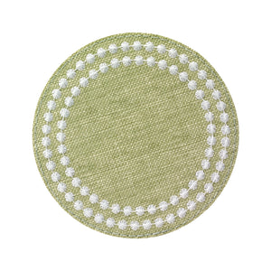 Bodrum Linens Pearls Coasters - Set of 4