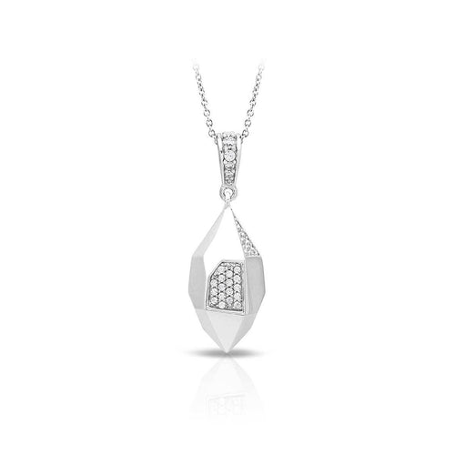 Belle Etoile Prisma Pendant - White