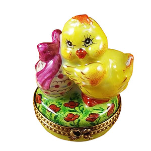 Rochard "Easter Chick" Limoges Box