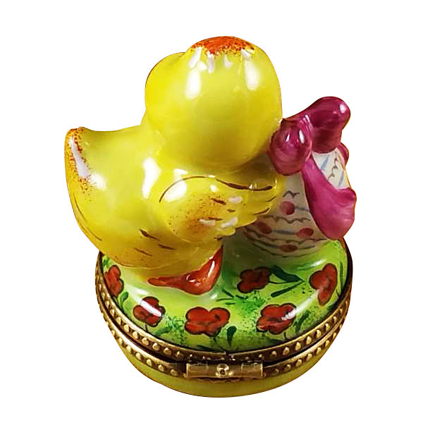 Load image into Gallery viewer, Rochard &quot;Easter Chick&quot; Limoges Box
