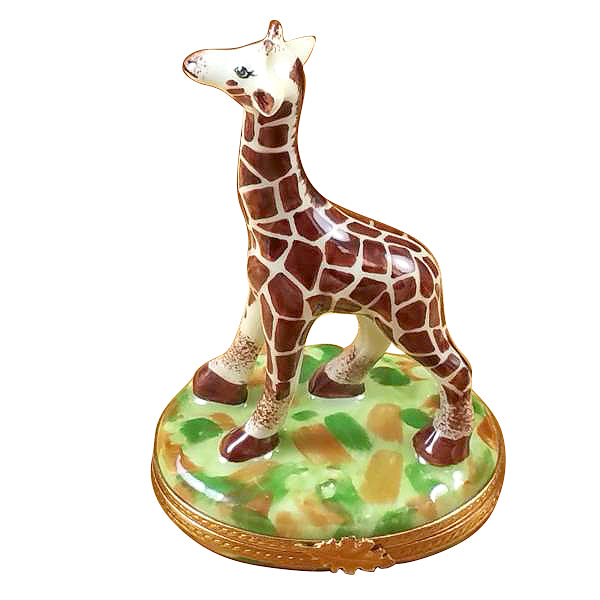 Load image into Gallery viewer, Rochard &quot;Giraffe&quot; Limoges Box
