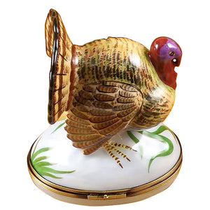 Rochard "Large Turkey" Limoges Box
