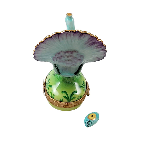 Load image into Gallery viewer, Rochard &quot;Peacock with Feather&quot; Limoges Box
