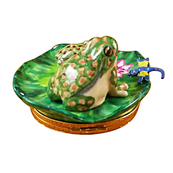 Load image into Gallery viewer, Rochard &quot;Frog and Baby&quot; Limoges Box
