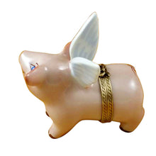 Load image into Gallery viewer, Rochard &quot;Flying Pig&quot; Limoges Box