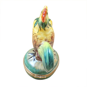 Rochard "Tall Rooster" Limoges Box