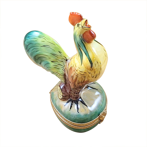 Load image into Gallery viewer, Rochard "Tall Rooster" Limoges Box
