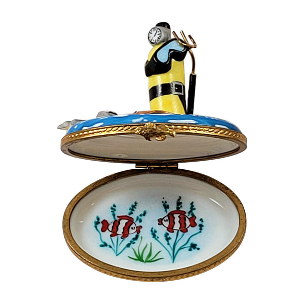 Load image into Gallery viewer, Scuba Limoges Box
