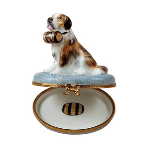 St. Bernard Limoges Box