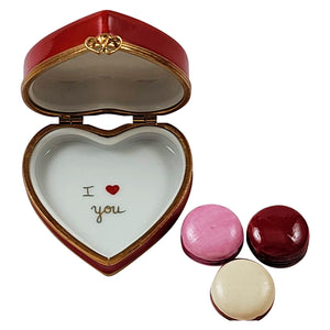 Heart -Macarons d'Amour Limoges Box