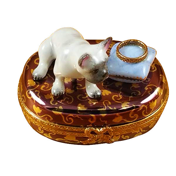 Load image into Gallery viewer, Rochard &quot;French Bulldog&quot; Limoges Box
